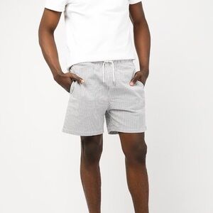 NWT Solid and Striped Mens The Classic Seersucker swim shorts, sz small